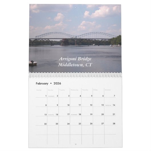 Calendrier Ponts fabuleux (Feb 2026)