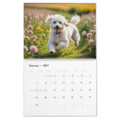 CALENDRIER POODLE 2026 (Feb 2027)