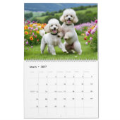 CALENDRIER POODLE 2026 (Mar 2027)