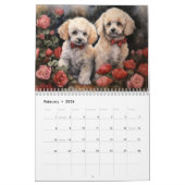 Calendrier Poodles 2026 (Feb 2026)