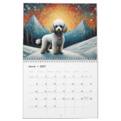 Calendrier Poodles mignons (Mar 2027)