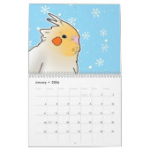 Calendrier Pop Art Birds Vol. 3 Cockatiel Colibri (Jan 2026)