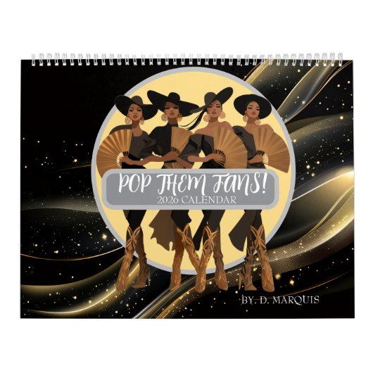 Calendrier POP THEM FANS 2026 (Protection)