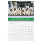 Calendrier Poppet et Wolfpack - Citations pour vivre par (Feb 2027)