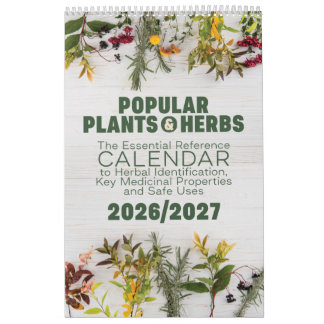Calendrier Popular Plants & Herbs - Calendar 2026/2027