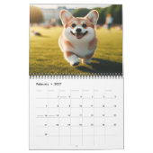 Calendrier Popular Pups Strolling 2025/2026 (Feb 2027)