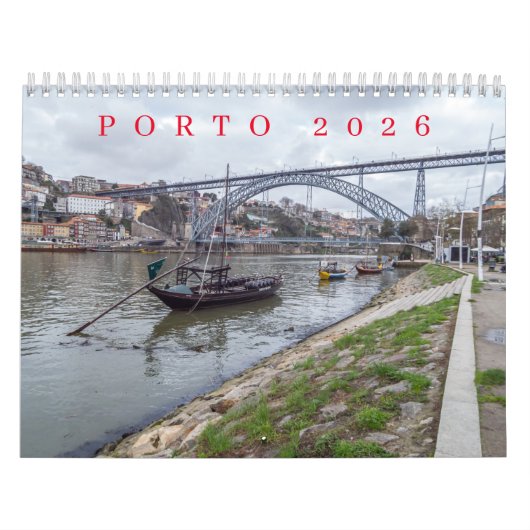 Calendrier Porto 2026 calendar (Protection)