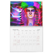 Calendrier portrait de femelle de 2014 médias mélangés (Feb 2026)