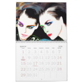 Calendrier portrait de femelle de 2014 médias mélangés (Mar 2026)