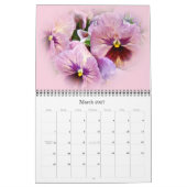 Calendrier - Portrait Pansy (Mar 2027)