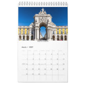 Calendrier Portugal (Mar 2027)
