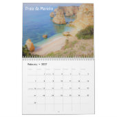 Calendrier Portugal Algarve (Feb 2027)