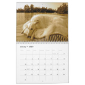 Calendrier Pose de soie de 2019 Windhounds (Jan 2027)