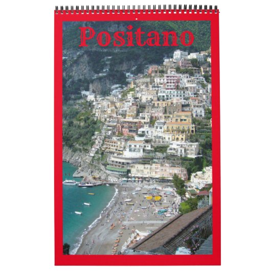 Calendrier Positano - Italie - Europe - (Protection)