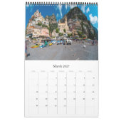 Calendrier Positano - Italie - Europe - (Mar 2027)