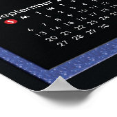 Calendrier Poster 2009 de Luna (Coin)