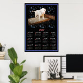 Calendrier Poster 2009 de Luna (Bureau à domicile)