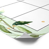 Calendrier Poster de Devinette de Date de Naissanc (Coin)