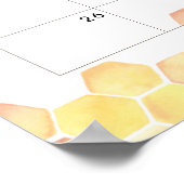 Calendrier Poster de la Date Prévue d'Accouchement (Coin)