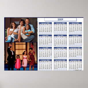 CALENDRIER POSTER OBAMA