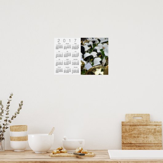 Calendrier Poster TEATIME 2017 (Cuisine)