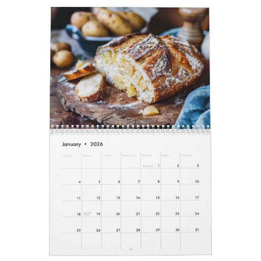 Calendrier Potato Passion – A Year of Comfort & Creativity (Jan 2026)