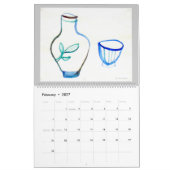 Calendrier Pots de couleurs (Feb 2027)