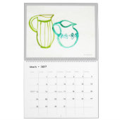 Calendrier Pots de couleurs (Mar 2027)