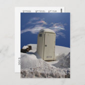 Calendrier Potty portable ~ carte postale (Devant / Derrière)