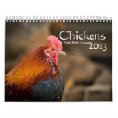 Calendrier Poulets 2014 (avec des passages de bible) (Protection)