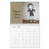 Calendrier - Poupées artisanales (Jan 2026)