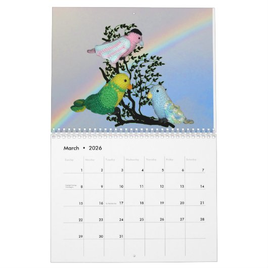 Calendrier - Poupées artisanales - vol. 5 (Mar 2026)