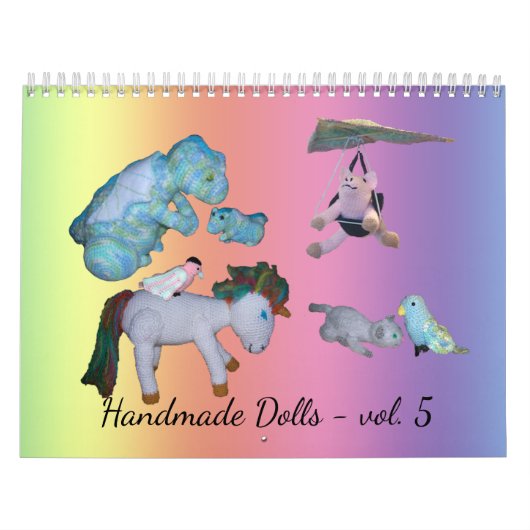Calendrier - Poupées artisanales - vol. 5 (Protection)