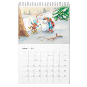 Calendrier pour enfants 2026 (Jan 2027)