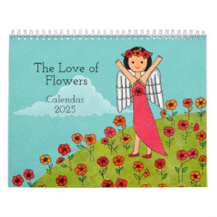 Calendrier Pour l'Amour des Fleurs 2025