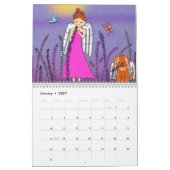 Calendrier Pour l'Amour des Fleurs 2025 (Jan 2027)