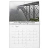 Calendrier Pour l'amour des ponts (Mar 2027)