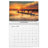 Calendrier Pour l'amour des ponts (Jan 2027)