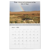 Calendrier pour l'Écosse et l'Irlande 2015 (Mar 2026)