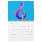 Calendrier pour les amateurs de musique (Feb 2026)