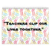 Calendrier pour les enseignants (Protection)