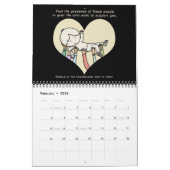 Calendrier Poursuivez vos rêves en 2024 (Feb 2026)