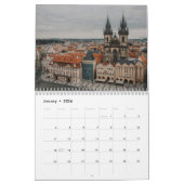 Calendrier Prague 2025 (Jan 2026)