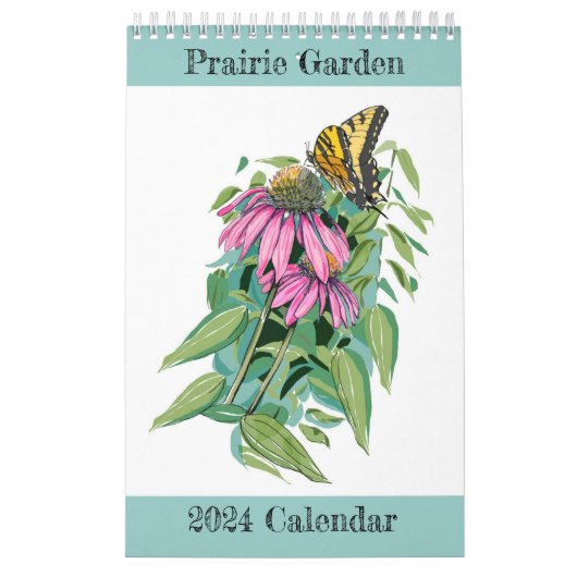 Calendrier Prairie Garden 2024 (Protection)