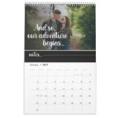 Calendrier Première Année Ensemble Photo Nouveautés Citations (Jan 2027)