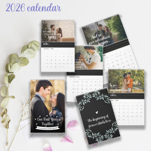 Calendrier Première Année Ensemble Photo Nouveautés Citations