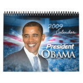 Calendrier PRÉSIDENTE OBAMA Inauguration Commémoration (Protection)