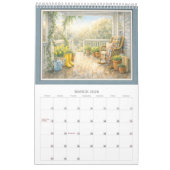 Calendrier Pretty Porches 2026 – A Watercolor Calendar (Mar 2026)