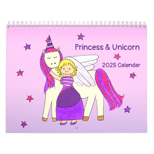 Calendrier Princess & Unicorn 2025 (Protection)