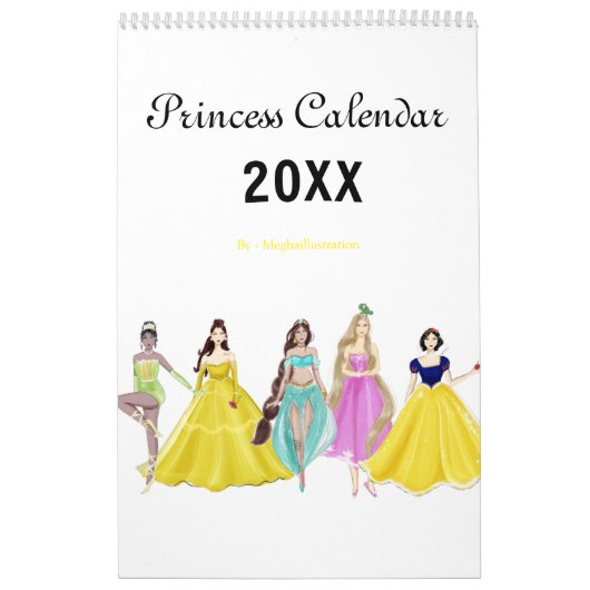 Calendrier Princesse (Protection)